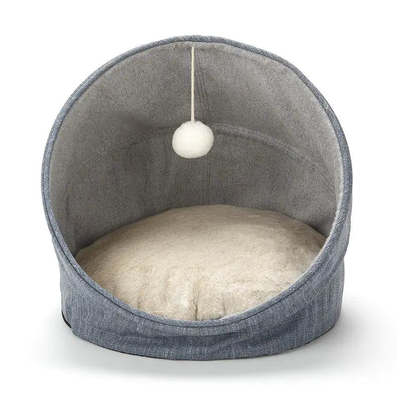 Enclosed Cat House Bed