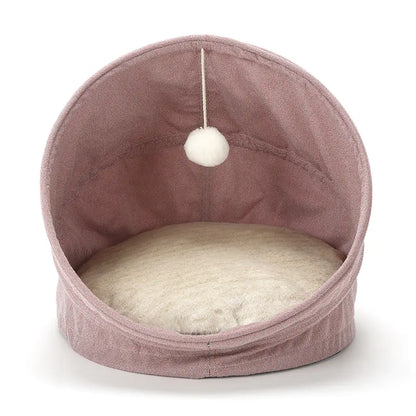 Enclosed Cat House Bed